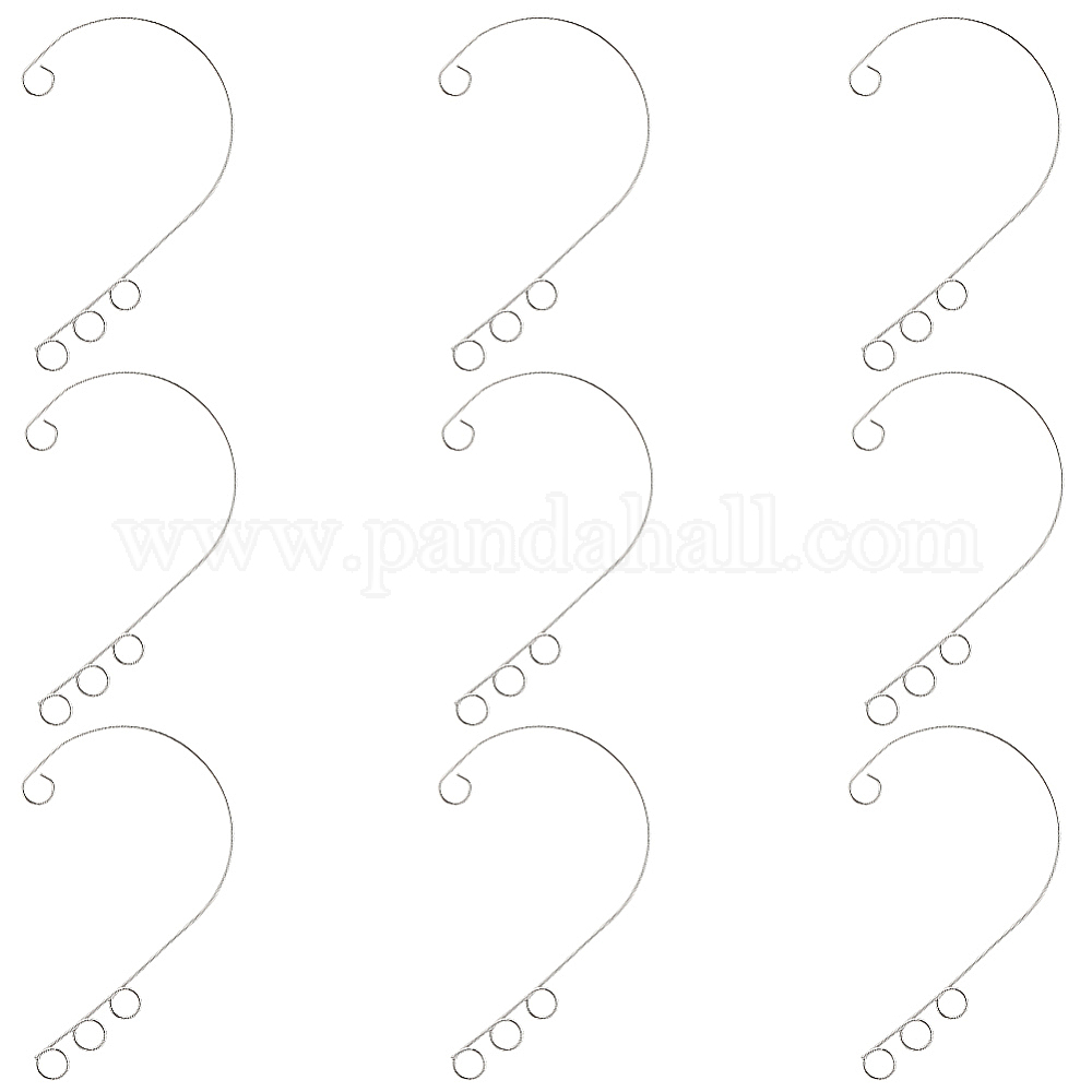 Wholesale SUNNYCLUE 1 Box 80Pcs Ear Cuff Findings Ear Wrap Finding