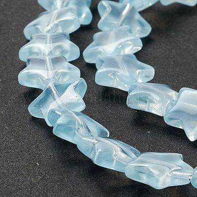Transparente Glasperlen Strang&nbsp;GLAA-K057-01M-1