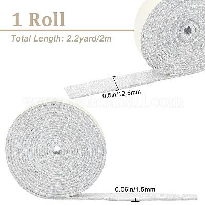 Плоский шнур из микрофибры из искусственной кожи&nbsp;LC-WH0006-07A-06-1