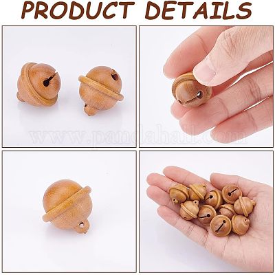 Подвески из дерева с гравировкой&nbsp;WOOD-WH0027-61-1