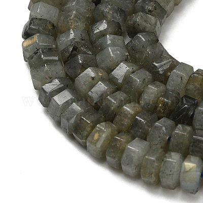 Природные лабрадорита бисер нитей&nbsp;G-G317-A10-3x6mm-1