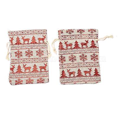 Хлопковые подарочные пакеты для упаковки шнурков&nbsp;LS-X-ABAG-B001-01B-07-1