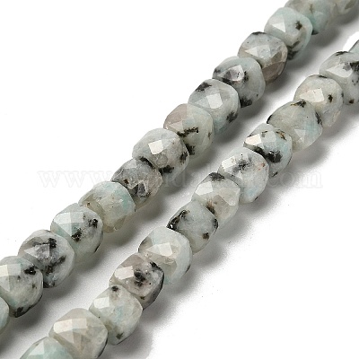 Chapelets de perles en jaspe au sésame naturel&nbsp;G-H078-C24-01-1