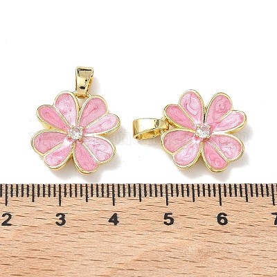 Латунь эмаль подвески&nbsp;KK-C165-03G-1