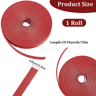 10м плоские бумажные шнуры&nbsp;OCOR-WH20001-92D-1