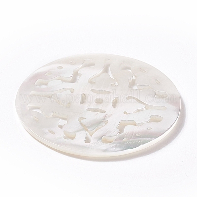 Подвески из натуральных ракушек trochus&nbsp;LS-SSHEL-L002-32-1