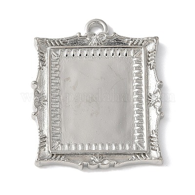 Латунные подвески из латуни с кабошонами&nbsp;KK-V005-02P-03-1