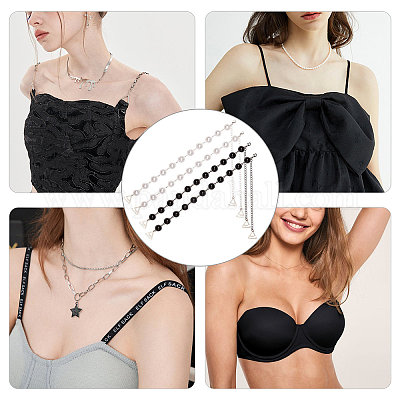 Decorative Bra Straps for Strapless Dress or Top - Adjustable (1 Pair) :  : Clothing, Shoes & Accessories