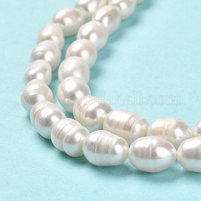 9-10mm freshwater baroque nugget pearl strands wholesale, A+ - pearl  jewelry wholesale