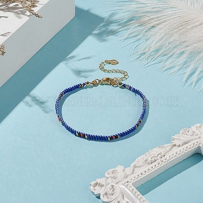 Perles de graines de verre 24 couleurs Petites perles Kit Bracelet Perles  pour la fabrication de bijoux