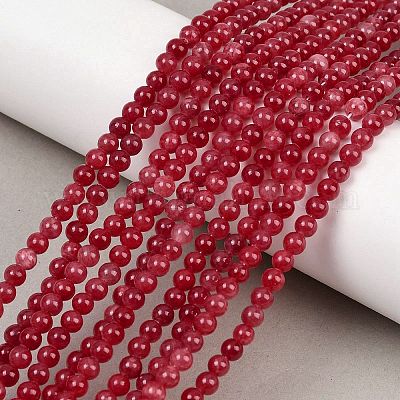 Естественно полосатый каменные бусы нити&nbsp;G-D315-A01-05-4mm-1