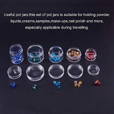 Contenants de perles en plastique&nbsp;CON-PH0001-18-1