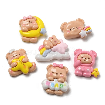 Непрозрачные кабошоны из смолы RESI-Z019-05-1