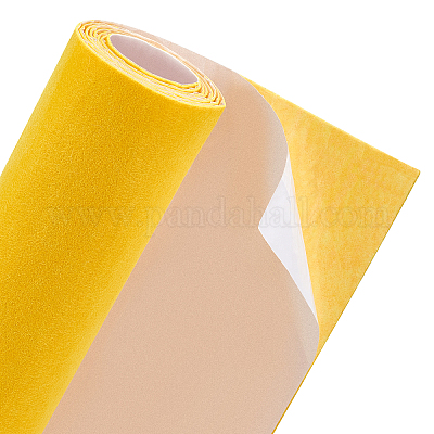Shop BENECREAT 15.7x78.7(40cmx2m) Self-Adhesive Felt Fabric Yellow Shelf  Liner for Cup Mat Making and Jewelry Box Decoration for Jewelry Making -  PandaHall Selected