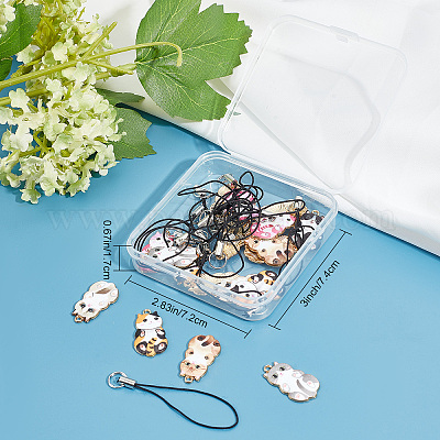 1pc Women's Japanese Style Flower & Letter Keychain, Creative Gift For  Phone Cases Or Bags