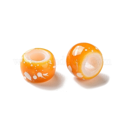 Европейские бусины из АБС-пластика&nbsp;KY-G033-01A-02-1