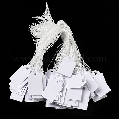 500pcs étiquettes de prix en papier vierge&nbsp;CDIS-XCP0001-06-1