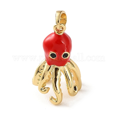 Латунь эмаль подвески&nbsp;KK-P320-01D-G-1