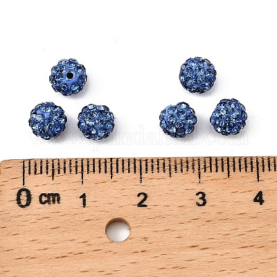 Бусины со стразами&nbsp;RB-H284-6MM-2-1