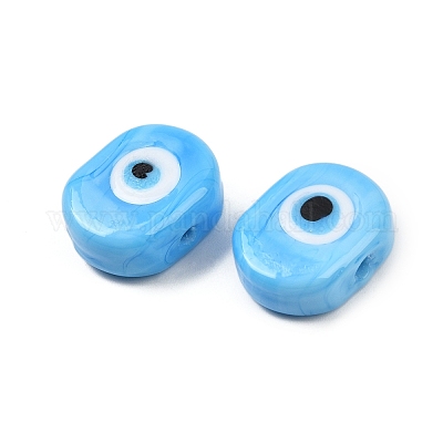 Ручной зло бусины глаз&nbsp;LAMP-G168-02J-1