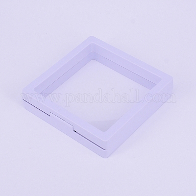 Полиэтиленовый (pe) 3d держатель дисплея с плавающей рамкой&nbsp;ODIS-WH0006-03B-02-1