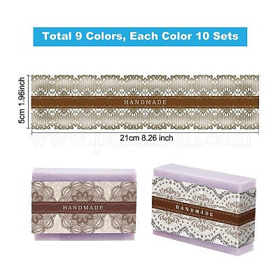 Tag di carta saponosa&nbsp;DIY-WH0399-69T-1