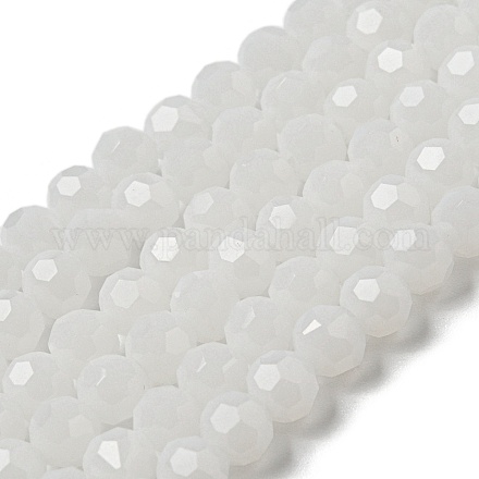 Supports de perles de verre imitation jade EGLA-A035-J6mm-D05-1