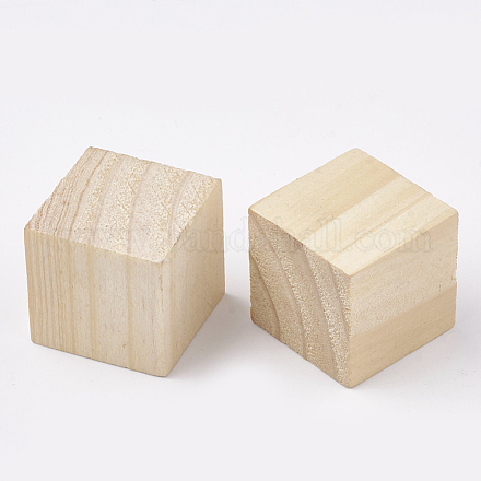 Unfertige Holzcabochons X-WOOD-T011-29-1