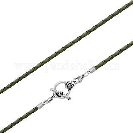 Leather Cord Necklace Makings MAK-M017-06-A-1
