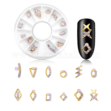 Accesorios de decoración de uñas de metal MRMJ-NN05-001D-1