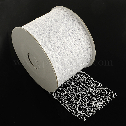 Paper Mesh Ribbon X-DIY-R034-12-1