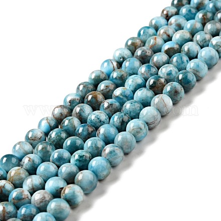 Natural Apatite Beads Strands G-G858-01A-1