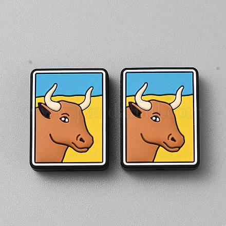 Силиконовые бусины таро&nbsp;LS-SIL-CJC0017-01A-1