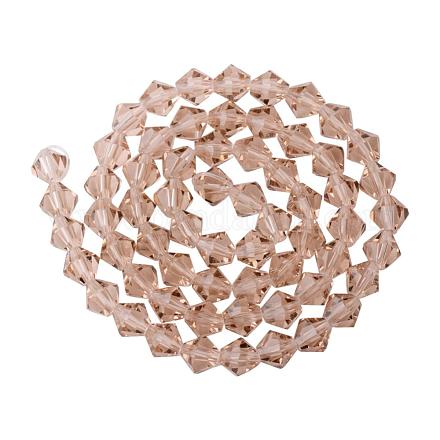 Chapelets de perles en imitation cristal autrichien facettes G-PH0002-11-1