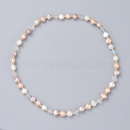 Colliers de perles NJEW-JN02645-1