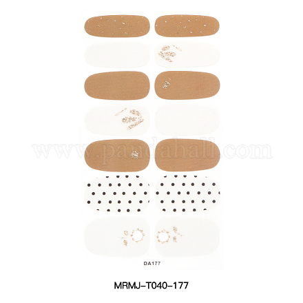 Наклейки с полным покрытием для ногтей MRMJ-T040-177-1