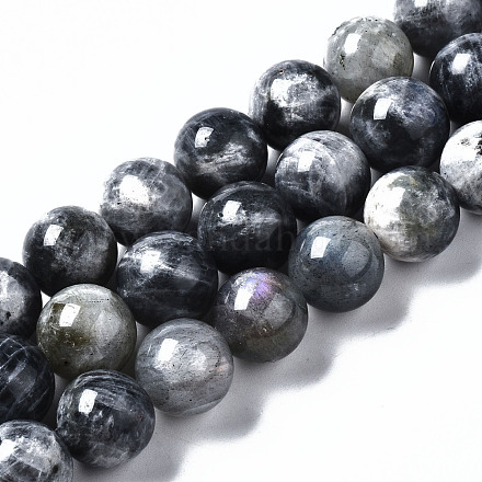 Chapelets de perles en labradorite naturelle  G-N328-49E-01-1