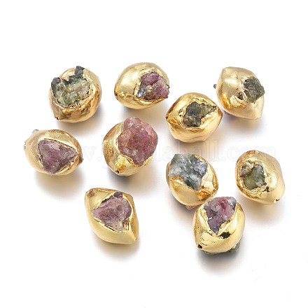 Perles de tourmaline naturelles G-L543-038G-1