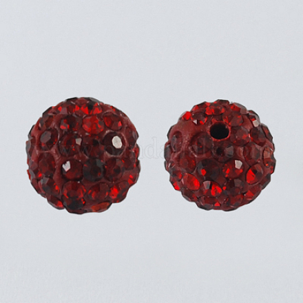 Perles de boule pavé disco  X-RB-A130-10mm-5-1