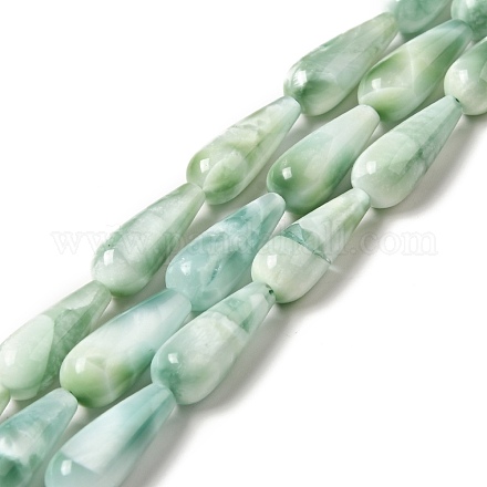 Hilos de perlas de vidrio natural G-I247-35C-1