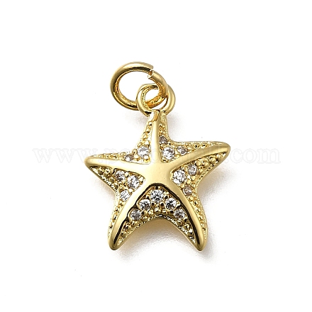 Латунные микро проложить кубического циркония подвески X-KK-C090-25G-1