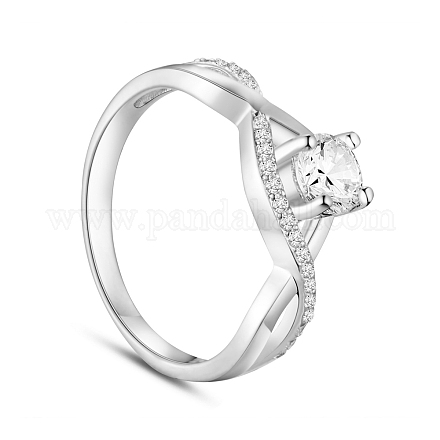 Shegrace 925 anillo de dedo de plata esterlina JR520A-1