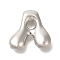 Rack Plating Brass Pendants, Cadmium Free & Lead Free, Letter A~Z Charms, Letter A, 21.5x22.5x7mm, Hole: 2.5x3mm