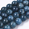 Natural Apatite Beads Strands, Round, Grade A, 6mm, Hole: 0.8mm, about 67pcs/strand, 15.55 inch(39.5cm)