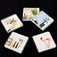 PandaHall Personalized Clear Acrylic Coasters AJEW-PH0017-66-6