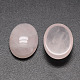 Óvalo cabuchones naturales de cuarzo rosa X-G-K020-30x22mm-07-2
