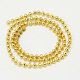 Faceted Brass Ball Chains CHC-C002-1.5mm-G-2