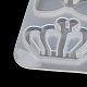 Crown Glasses Lock Pendant DIY Silicone Molds SIMO-C012-01C-6