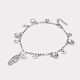 Tibetan Style Alloy Anklets AJEW-AN00190-2