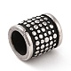 304 Stainless Steel Large Hole Beads STAS-M301-29AS-2